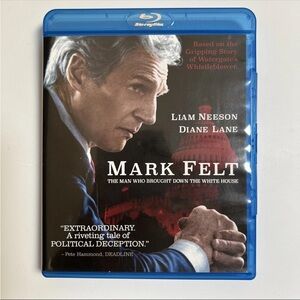 Mark Felt: The Man Who Brought Down the White House (Blu-ray, 2018) Liam Neeson